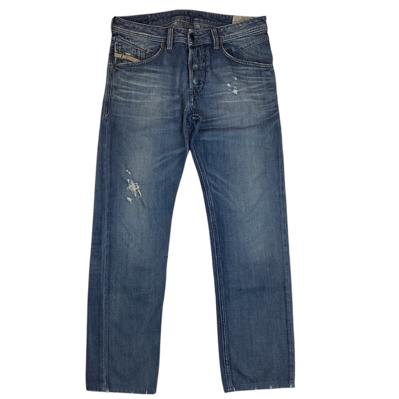 Diesel Industry Belther Regular Slim-Tapered Button Fly Jeans - Picture 3 of 13